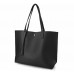 Minimalist Clean Cut Pebbled Faux Leather Tote Womens Shoulder Handbag Minimalist Clean Cut Pebbled Faux Leather Tote Womens Shoulder Handbag